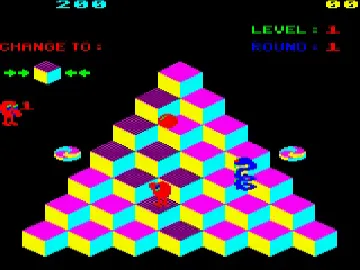 R-Ther (1983)(Acornsoft) screen shot game playing